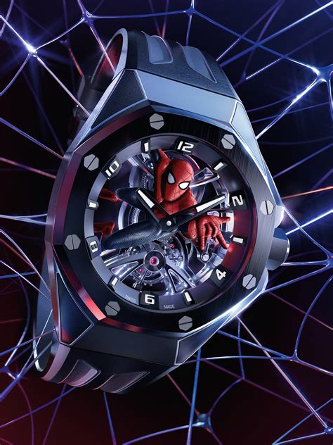 audemars piguet spider-man watch.